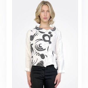 Mara Gibbucci Linen Jacket